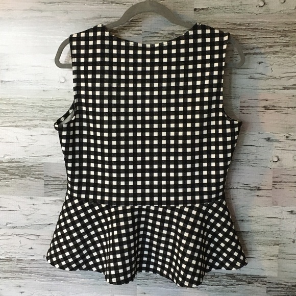 Jules and Leopold Gingham Skirted Sleeveless Top - Picture 2 of 5